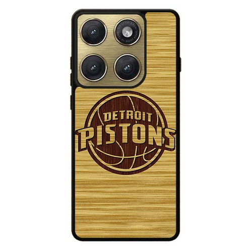 Detroit Pistons Wooden Pattern 01 Motorola Edge 2026 Case