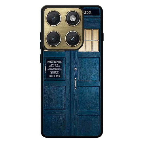 Doctor Who Tardis Police Box Motorola Edge 2026 Case