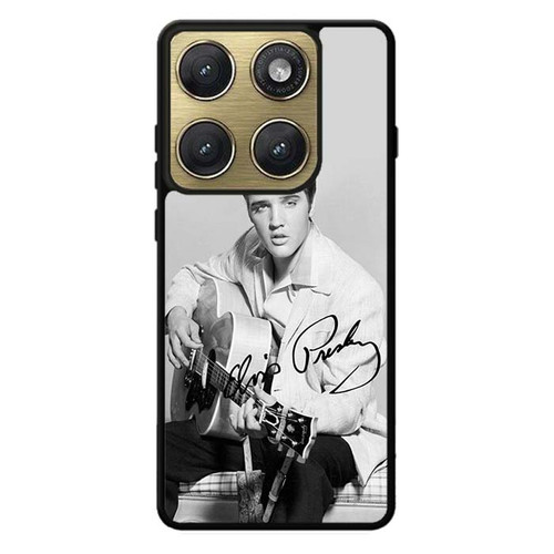 Elvis Presley Playing Guitar Motorola Edge 2026 Case