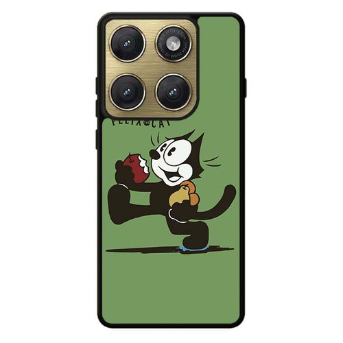 Felix The Cat Eat Apple Motorola Edge 2026 Case