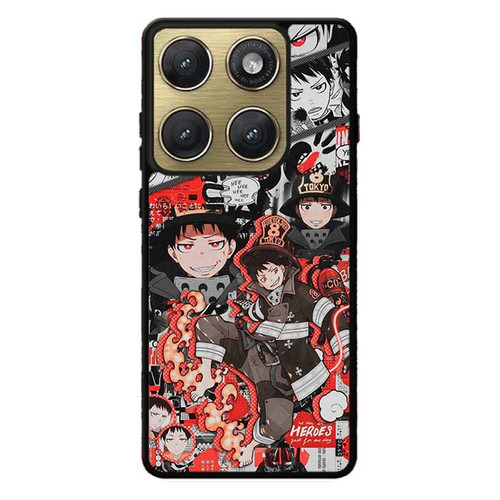 Fire Force Collage Shinra Kusakabe Motorola Edge 2026 Case