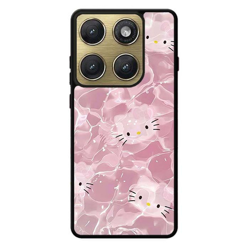 Hello Kitty Pink Marble Motorola Edge 2026 Case