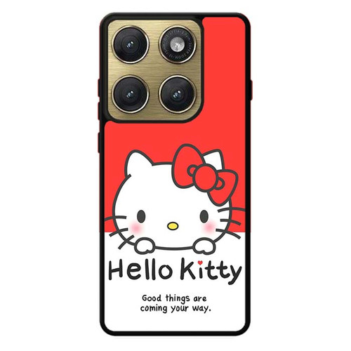 Hello Kitty Quotes Motorola Edge 2026 Case