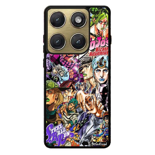 JoJos Bizarre Adventure Collages Motorola Edge 2026 Case
