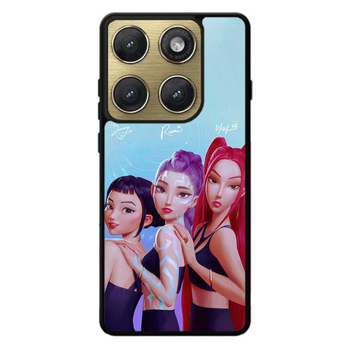 K Pop Demon Hunters Rumi Mira Zoey Motorola Edge 2026 Case