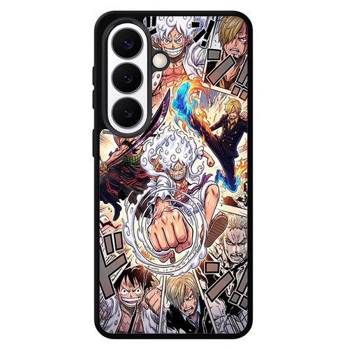 One Piece Luffy Zoro and Sanji Samsung Galaxy S26 Case
