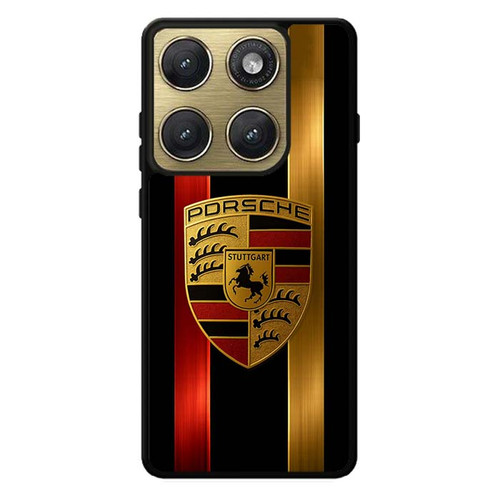 Porsche Golden Red Motorola Edge 2026 Case