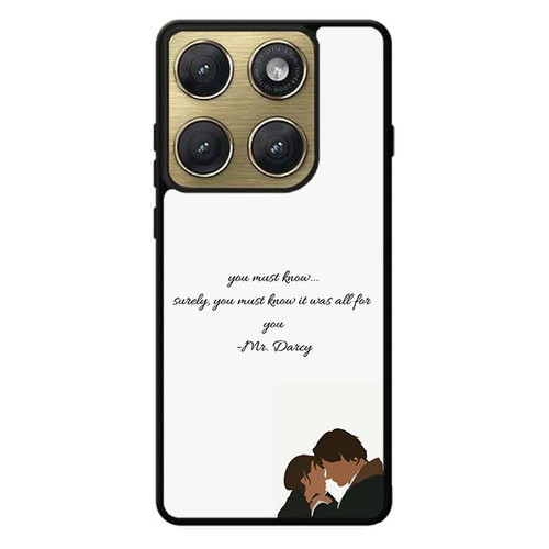 Pride and Prejudice Quote Motorola Edge 2026 Case