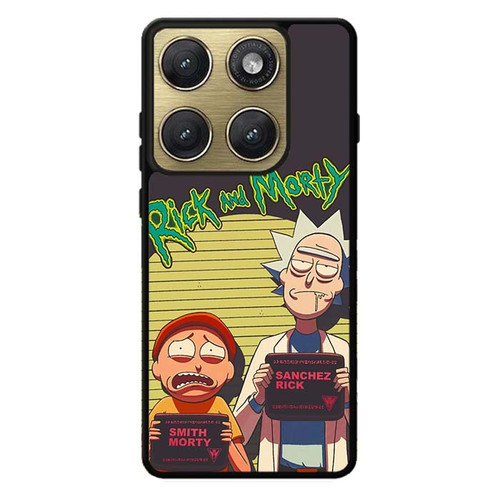 Rick and Mortys Mugshot Motorola Edge 2026 Case