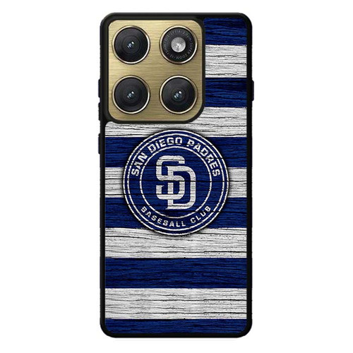 San Diego Padres Wooden Pattern Motorola Edge 2026 Case