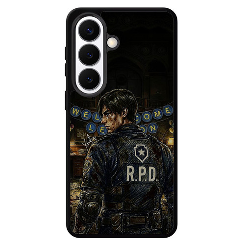 Resident Evil 2 Remake Welcome Leon Samsung Galaxy S26 Case