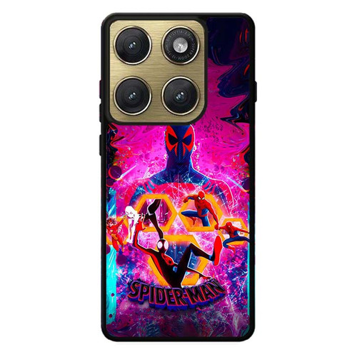 Spider Man Across the Spider Verse Glitch Motorola Edge 2026 Case