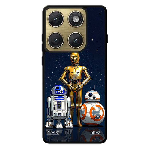 Star Wars Saga C-3PO R2-D2 BB-8 Motorola Edge 2026 Case
