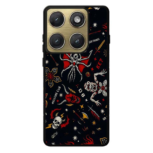 Stranger Things Hellfire Gothic Chaos 01 Motorola Edge 2026 Case