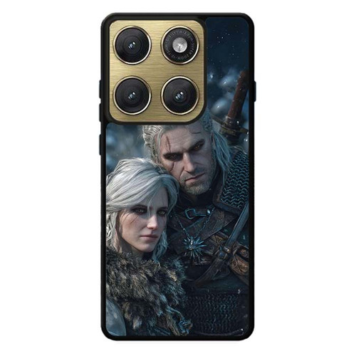 The Witcher III Geralt and Ciri Motorola Edge 2026 Case