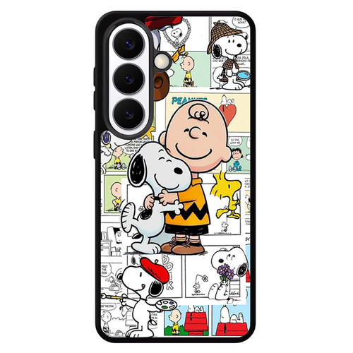 Snoopy Huging Samsung Galaxy S26 Case