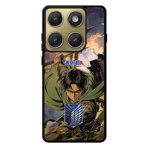 Attack on Titan Capt Levi Motorola Edge 2026 Case