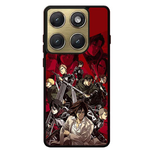 Attack on Titan Charge on Marley Motorola Edge 2026 Case