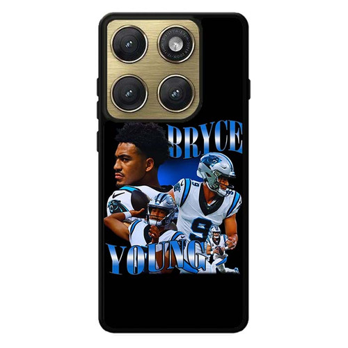 Bryce Young Carolina Panthers 01 Motorola Edge 2026 Case