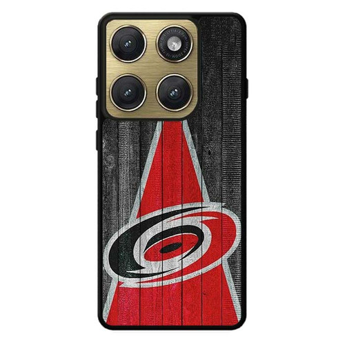 Carolina Hurricanes Wood Pattern Motorola Edge 2026 Case