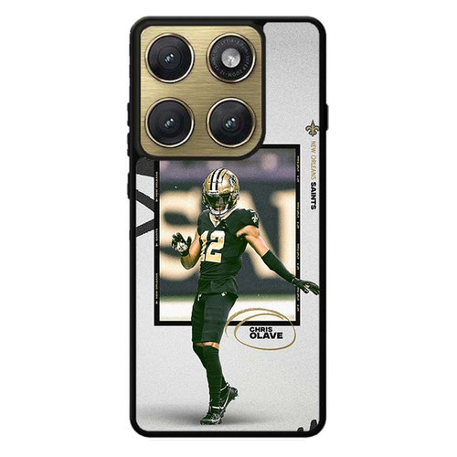 Chris Olave New Orleans Saints 02 Motorola Edge 2026 Case