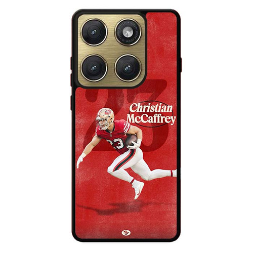 Christian McCaffrey San Francisco 49ers 04 Motorola Edge 2026 Case