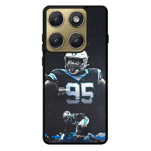 Derrick Brown Carolina Panthers 01 Motorola Edge 2026 Case