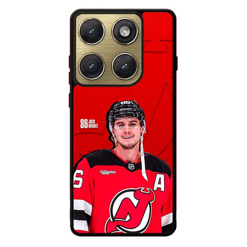 Jack Hughes New Jersey Devils Motorola Edge 2026 Case