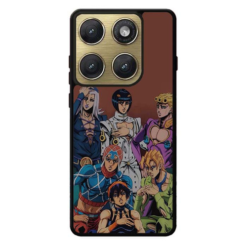 JoJos Bizarre Adventure Part 5 Golden Wind Team Bucciarati Motorola Edge 2026 Case