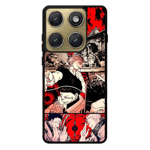 Jujutsu Kaisen Gojo Vs Sukuna in Domain Motorola Edge 2026 Case