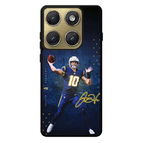 Justin Herbert Los Angeles Chargers 02 Motorola Edge 2026 Case