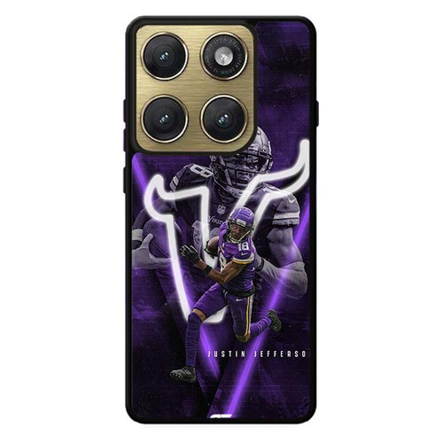Justin Jefferson Minnesota Vikings 01 Motorola Edge 2026 Case