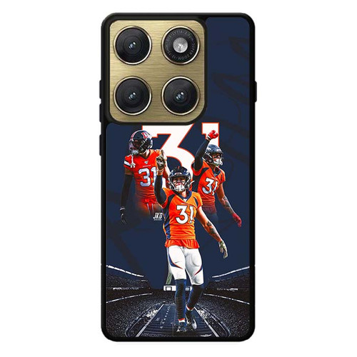 Justin Simmons Denver Broncos 04 Motorola Edge 2026 Case
