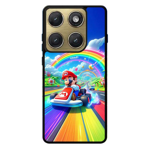 Mario Kart Raibow Trail Motorola Edge 2026 Case