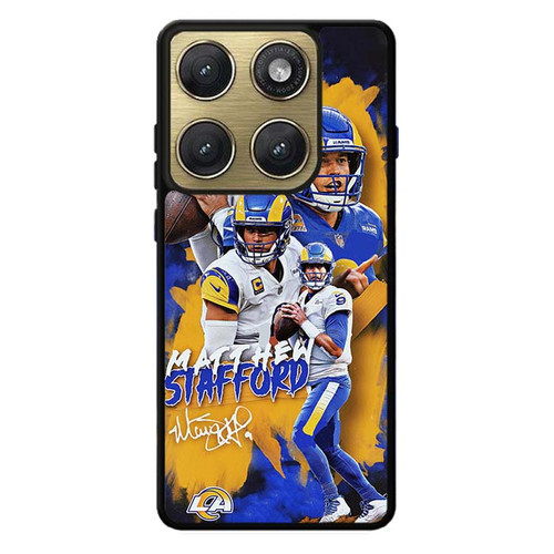 Matthew Stafford Los Angeles Rams 02 Motorola Edge 2026 Case