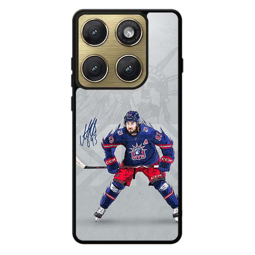 Mika Zibanejad New York Rangers Motorola Edge 2026 Case