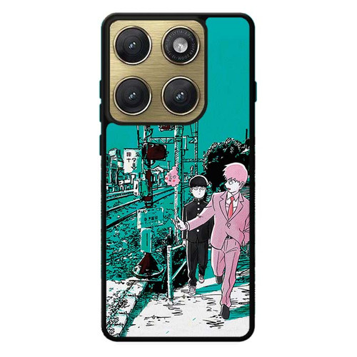 Mob Psycho 100 Retro Style Motorola Edge 2026 Case