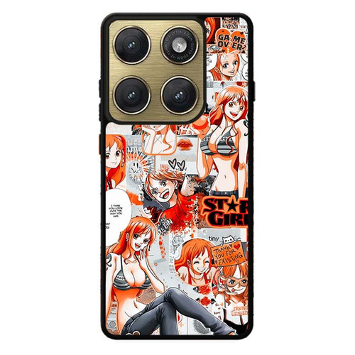 Nami One Piece Series Collages Motorola Edge 2026 Case
