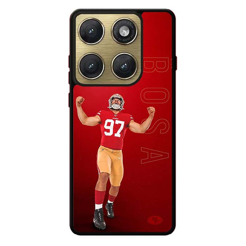 Nick Bosa San Francisco 49ers 01 Motorola Edge 2026 Case