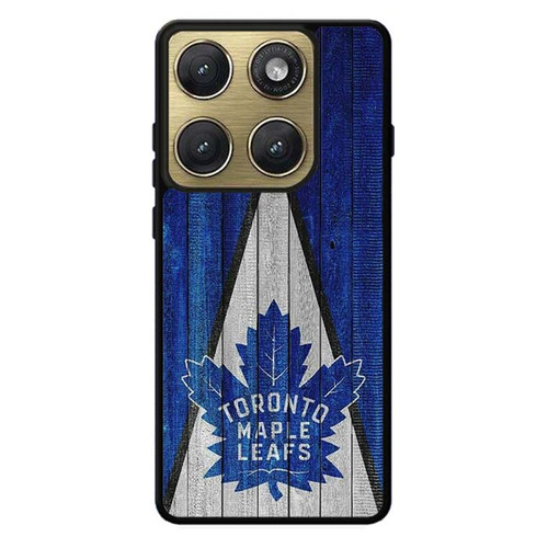 Toronto Maple Leafs Wooden Pattern Motorola Edge 2026 Case