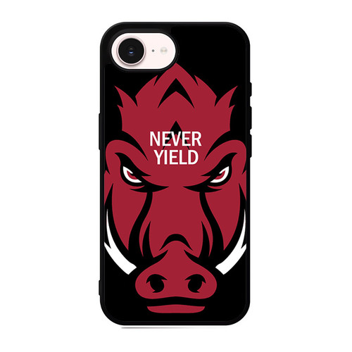 Arkansas Razorbacks Never Yield iPhone 17e Case