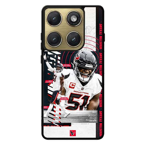 Will Anderson Jr Houston Texans 01 Motorola Edge 2026 Case