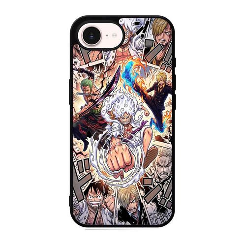 One Piece Luffy Zoro and Sanji iPhone 17e Case