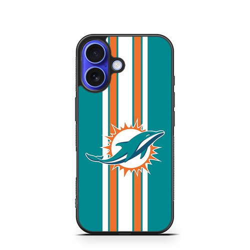 Miami Dolphins 01 iPhone 16 Case