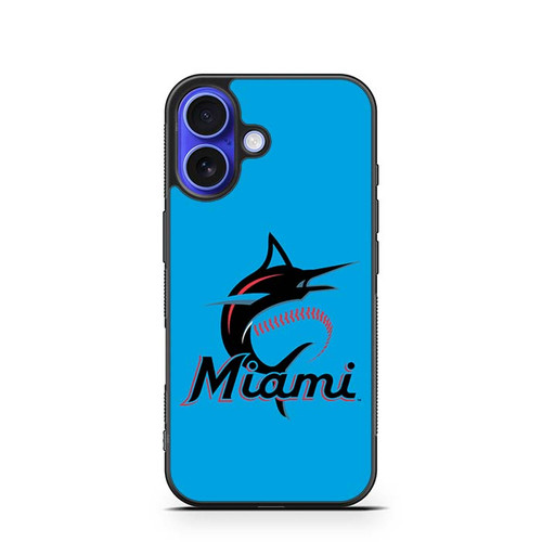 Miami Marlins iPhone 16 Case