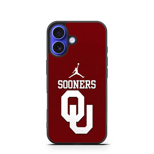 Oklahoma Sooners 01 iPhone 16 Case
