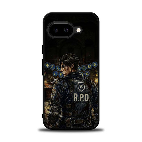 Resident Evil 2 Remake Welcome Leon Google Pixel 9A Case