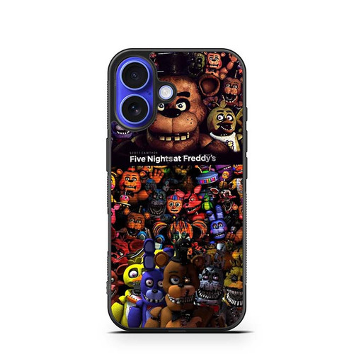 The World of Five Nights at Freddys iPhone 16 Case