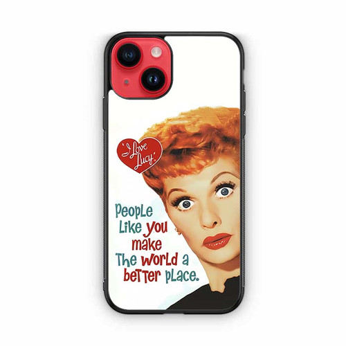 I Love Lucy Quotes iPhone 14 Case