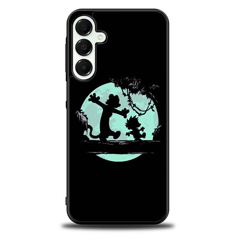 Calvin and Hobbes Play At Night Samsung Galaxy A16 5G Case